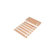 2ft 6 Solid Beech Flat Bed Slats for Small Single Beds - Webbed Sets