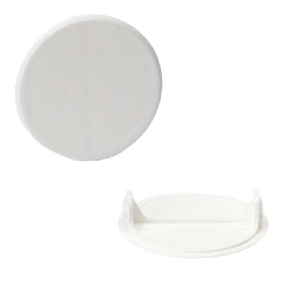 2 Half Moon Nuts / Steel Bed Mini Luna Washers – For Bunk Beds, Furniture, Cot Assembly