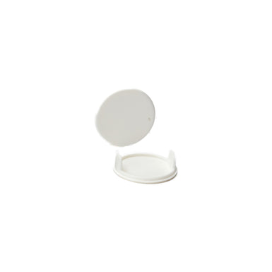 30mm Diameter Furniture Cover Caps - White